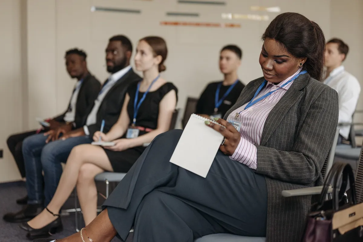 workplace training session