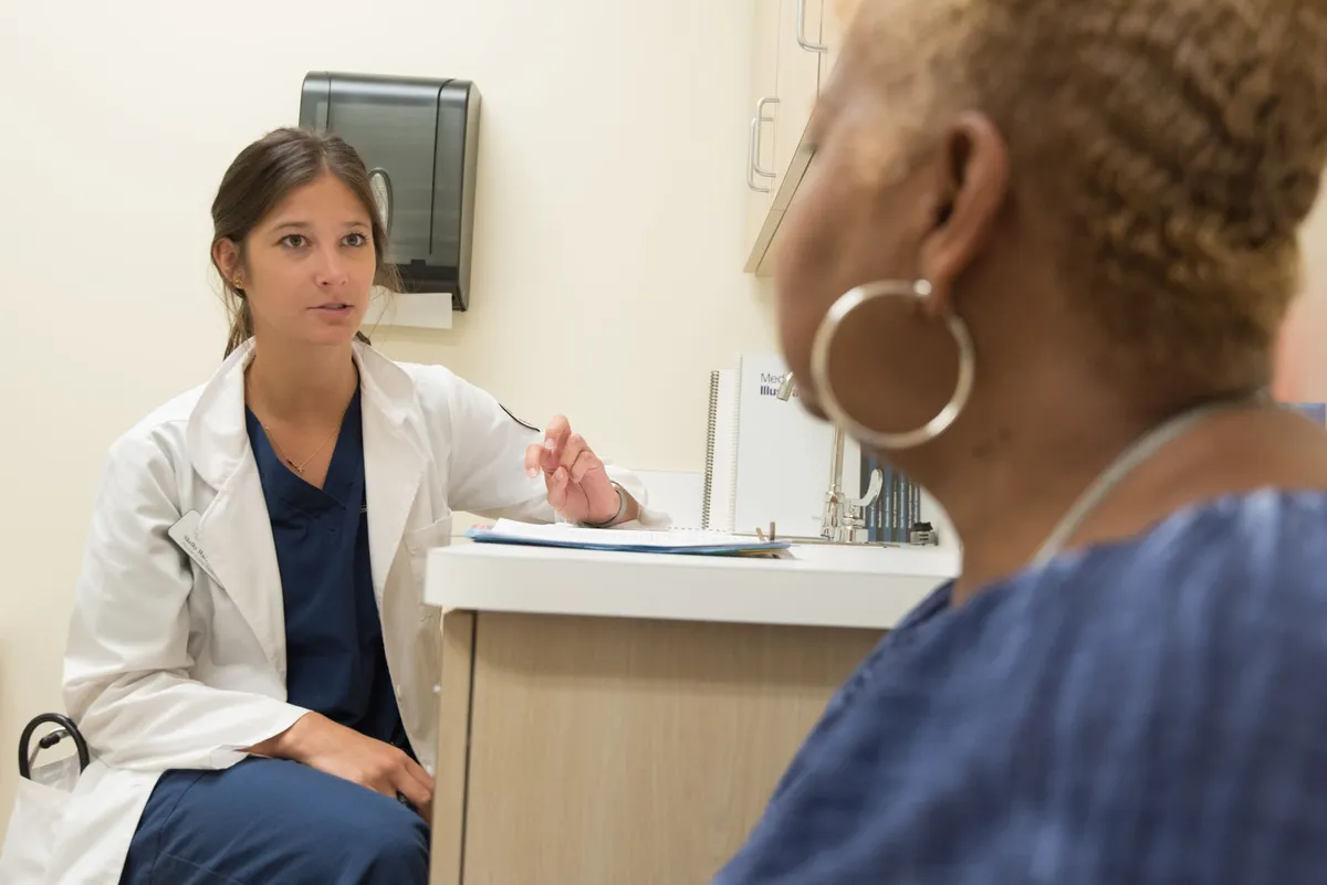 healthcare consultation with a minor