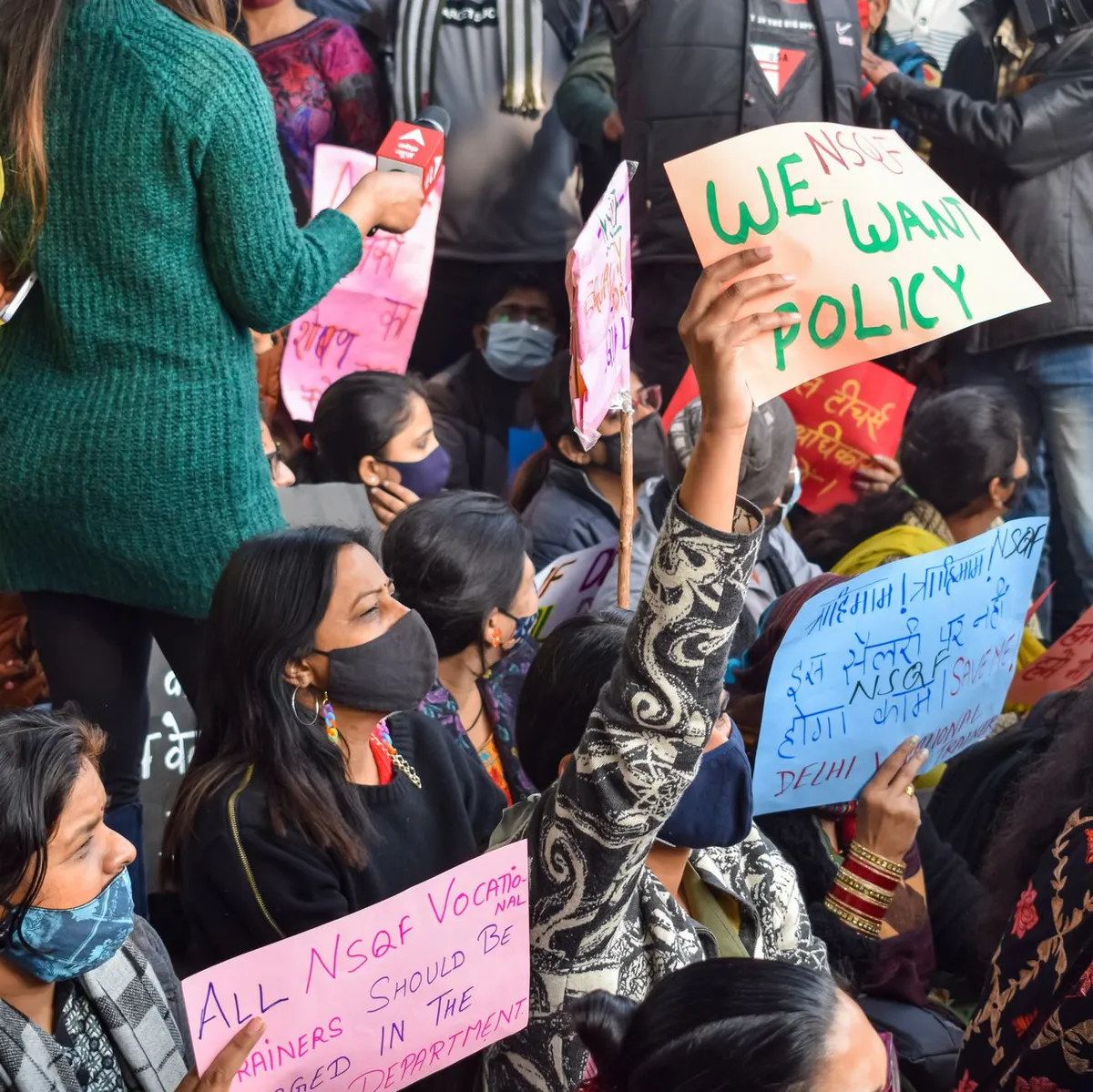healthcare policy protest