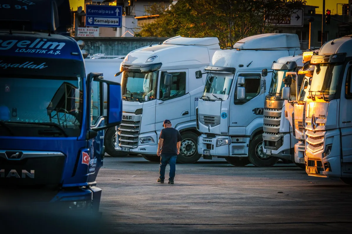 truck driver on the road