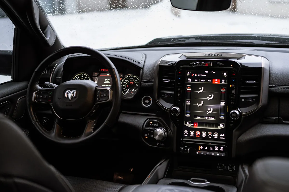 truck electronics dashboard