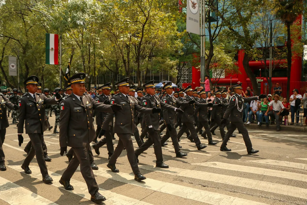 North Korean military parade