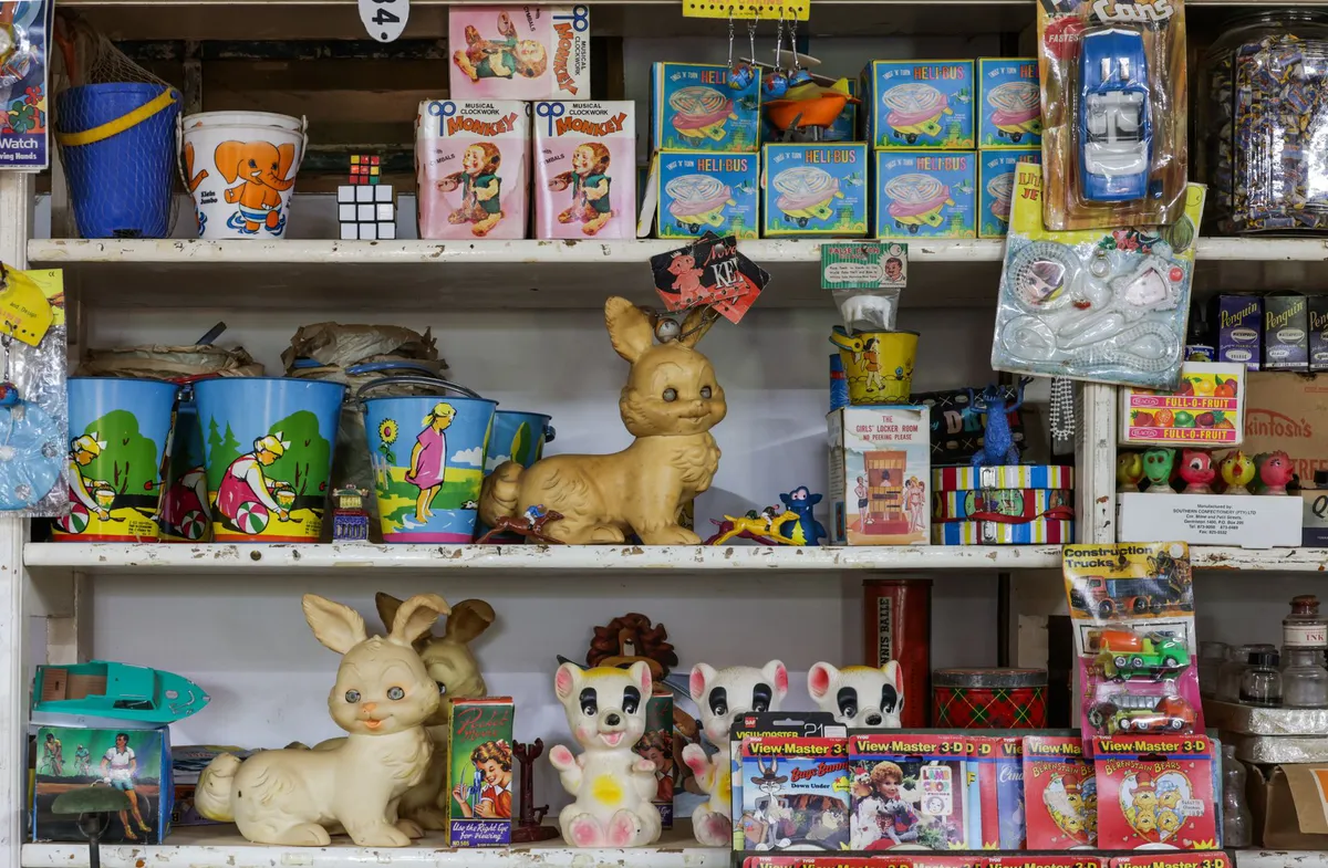 toy collectibles display