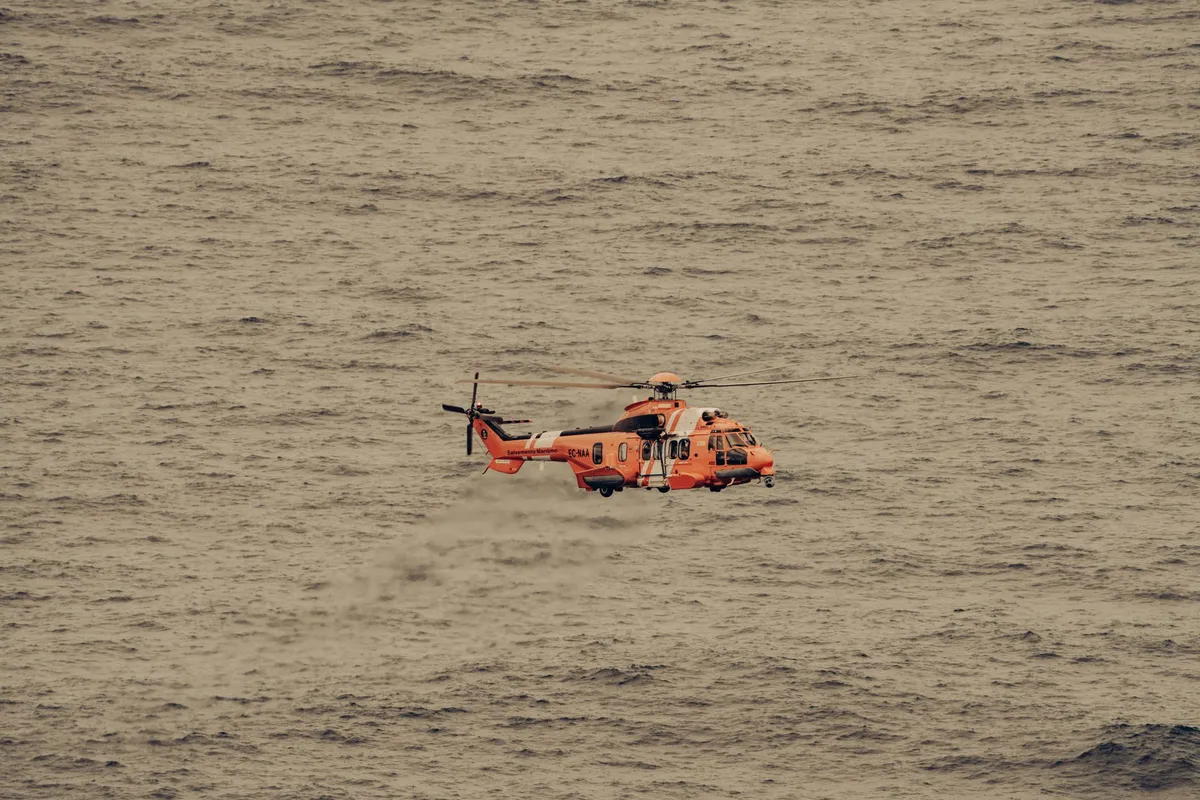 Coast Guard rescue operation