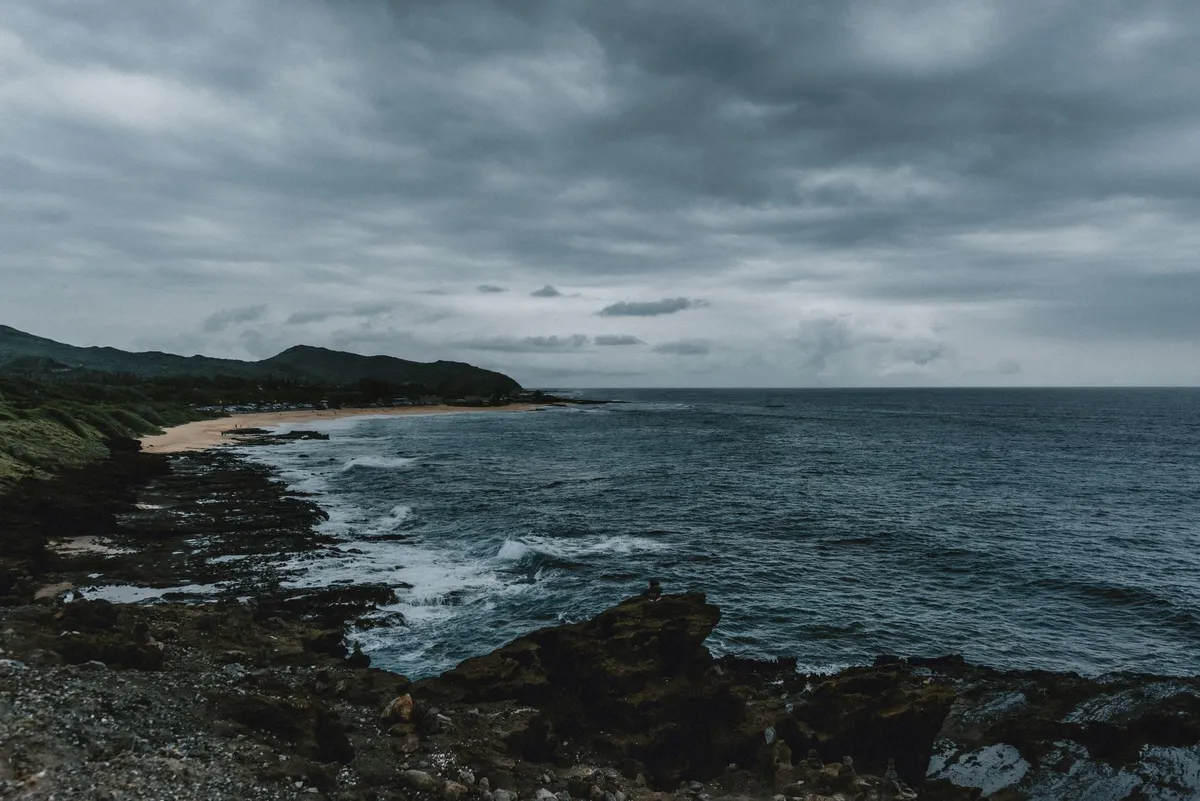 Hawaii storm clouds