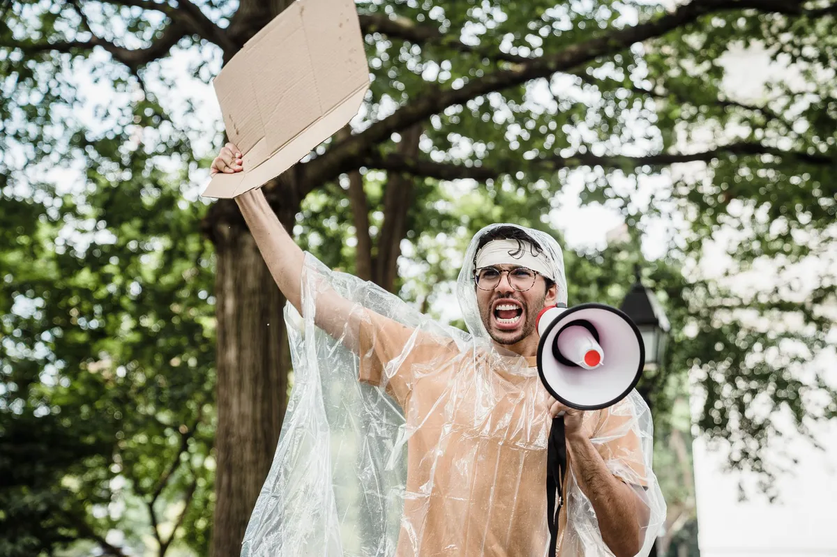 nonprofit organization protest