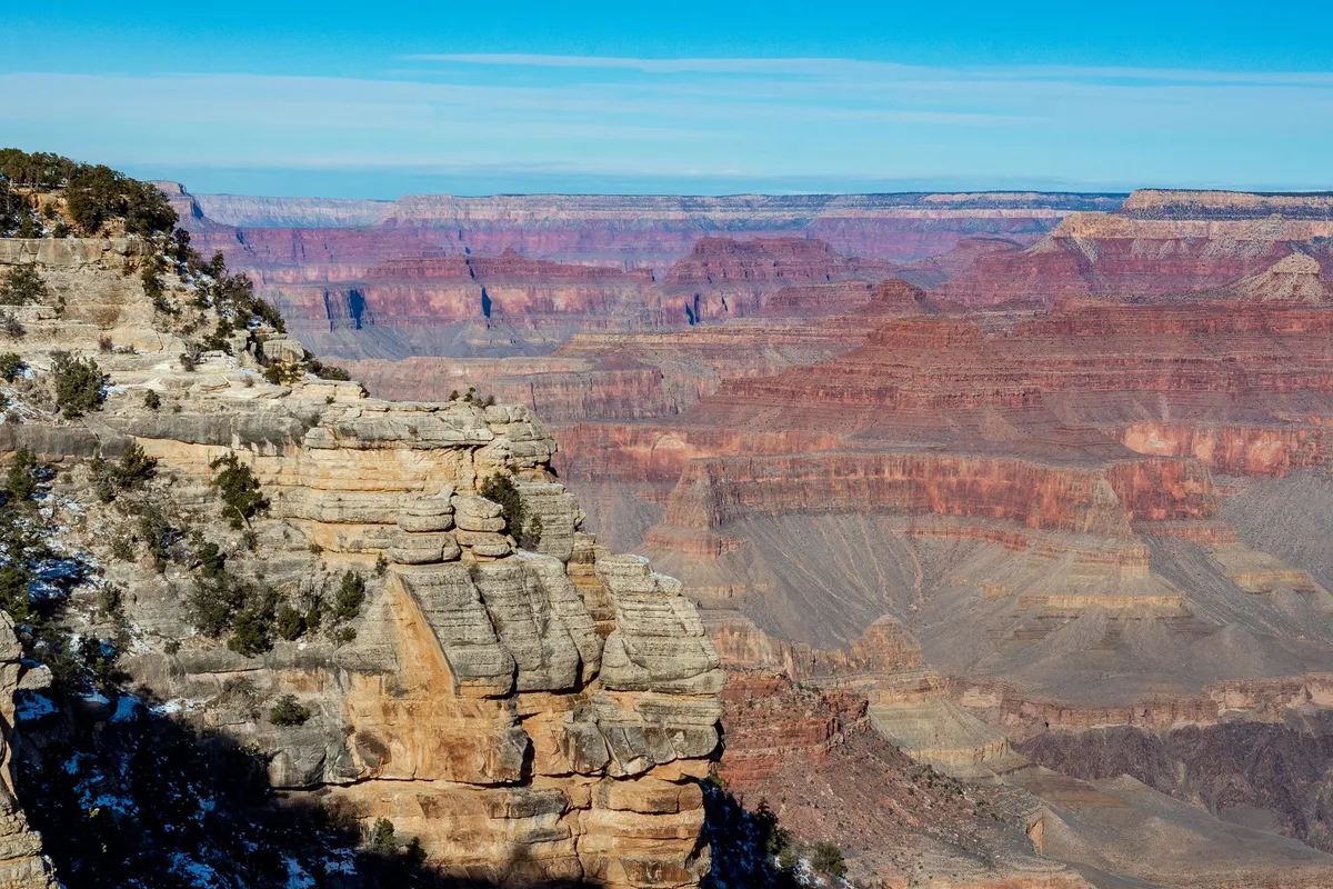 scenic view of Grand Canyon