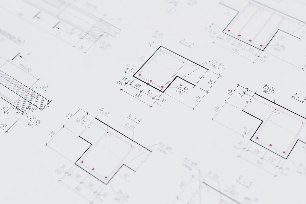 construction documents and blueprints