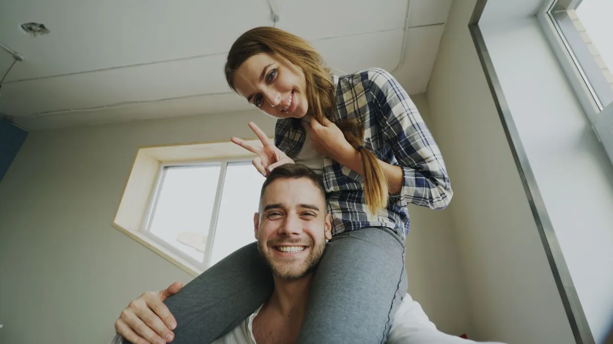 happy tenants celebrating