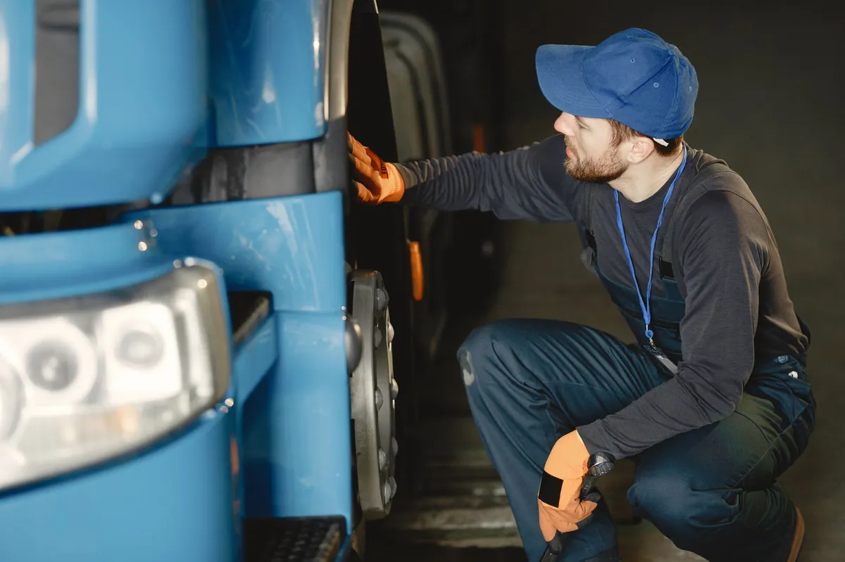 truck maintenance inspection