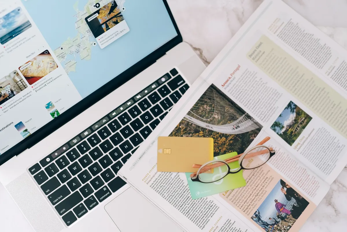 online travel booking