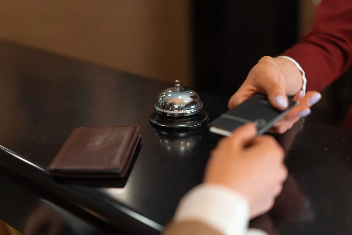 hotel booking process