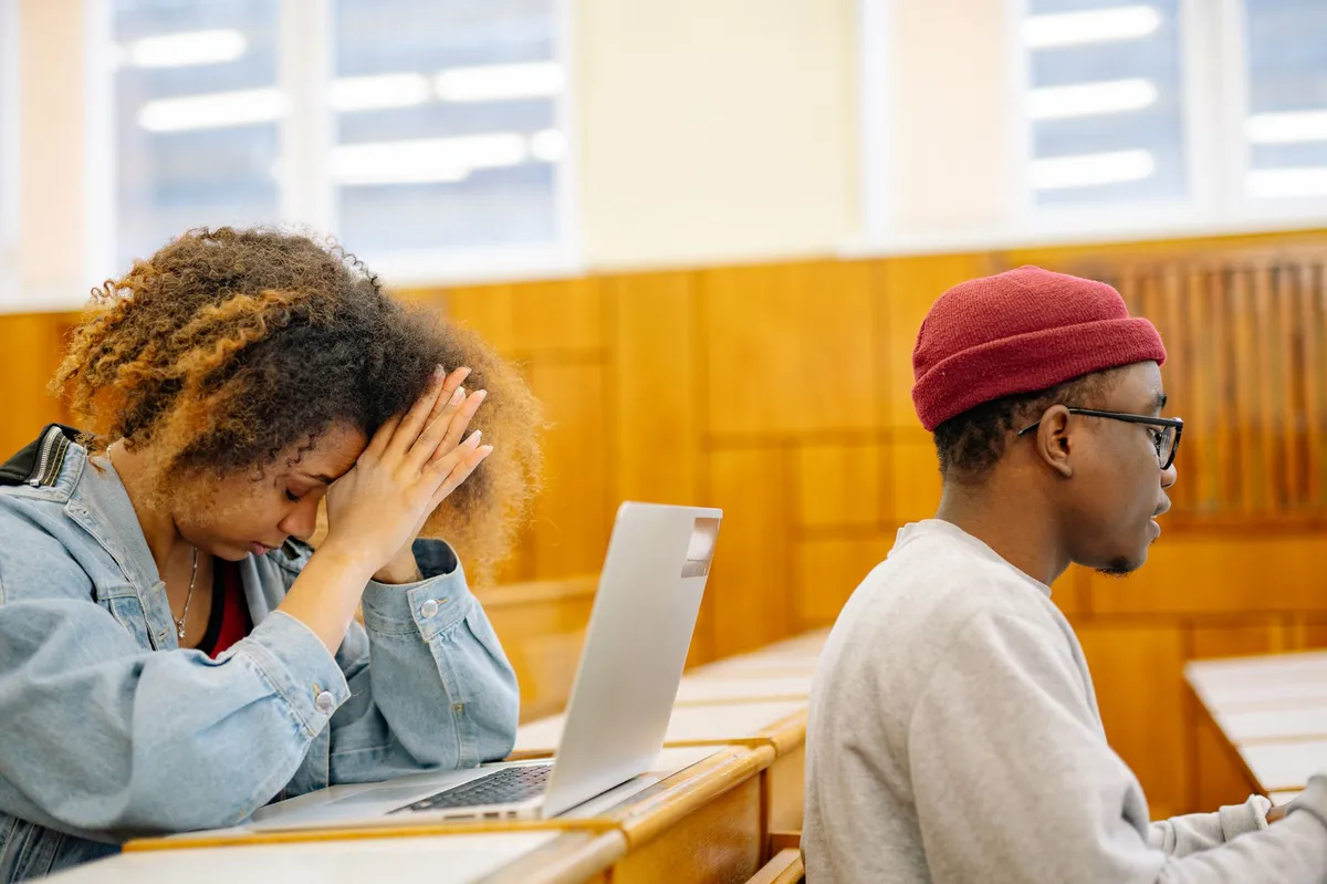 distressed students on campus