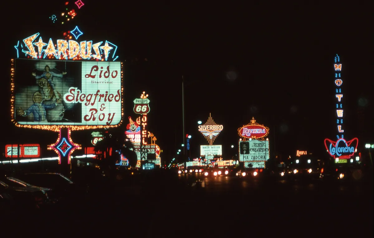 vintage Las Vegas nightlife