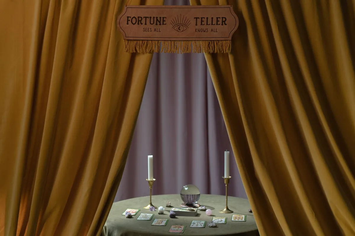 fortune teller booth