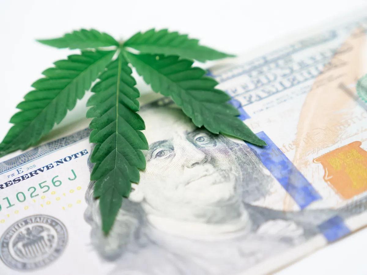 legal scales with money