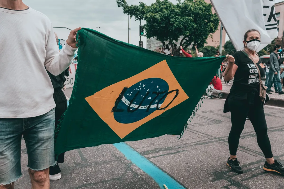 street protest in Brazil