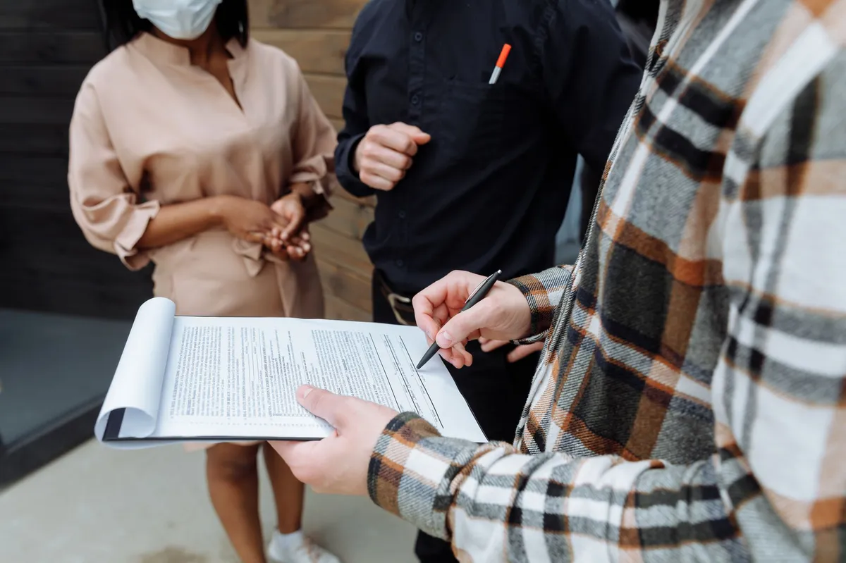 workplace contract signing
