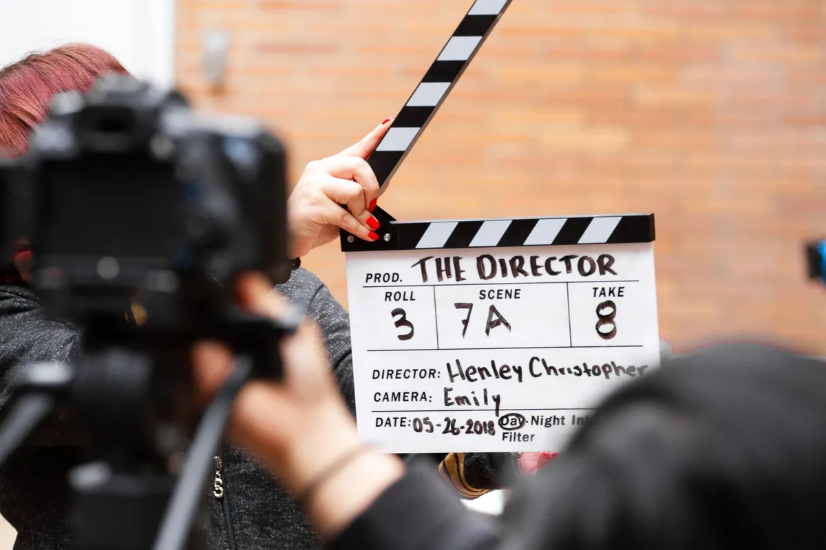 film director on set