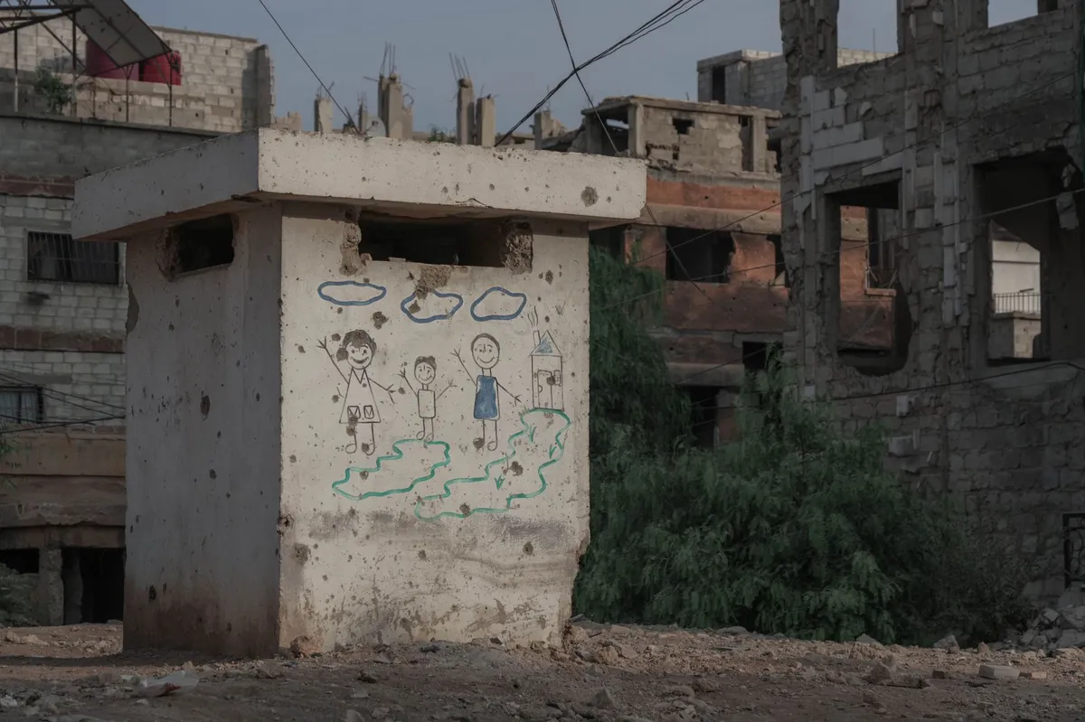 drone strike aftermath