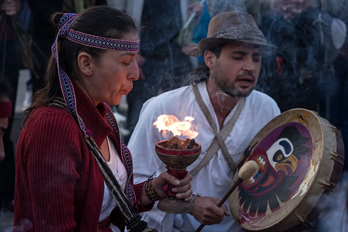 indigenous ayahuasca ceremony