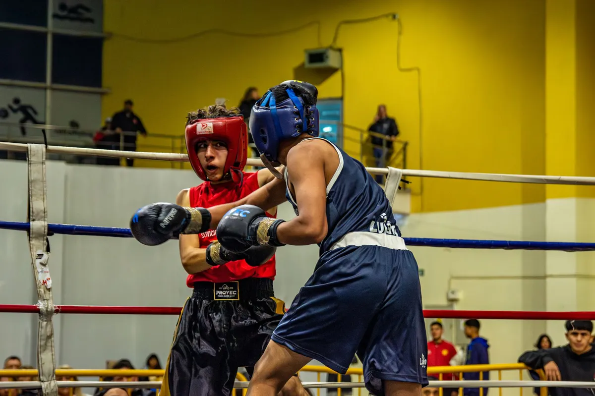 boxing ring action