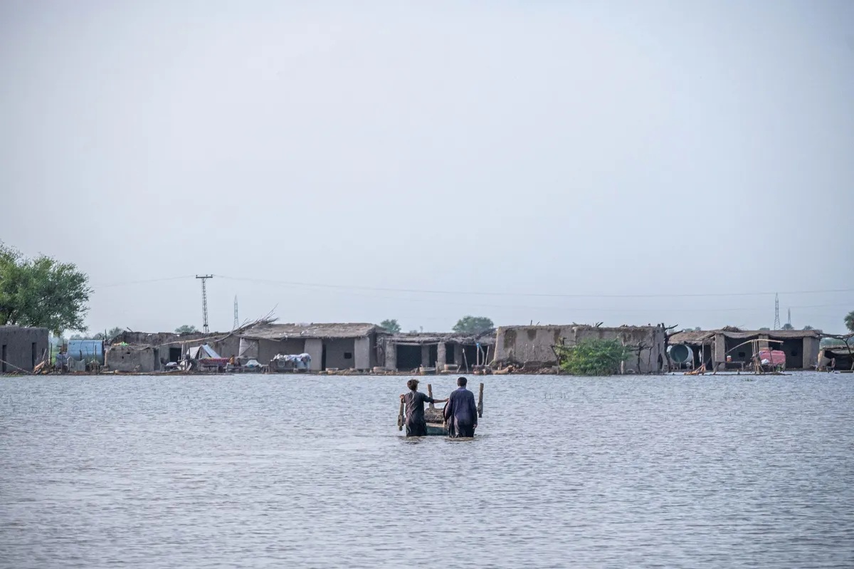 Nepal flood aftermath