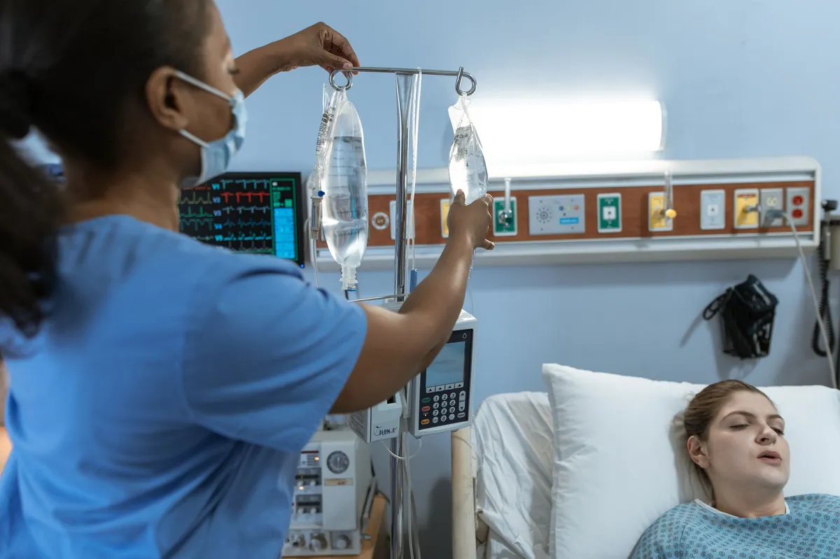 hospital scene