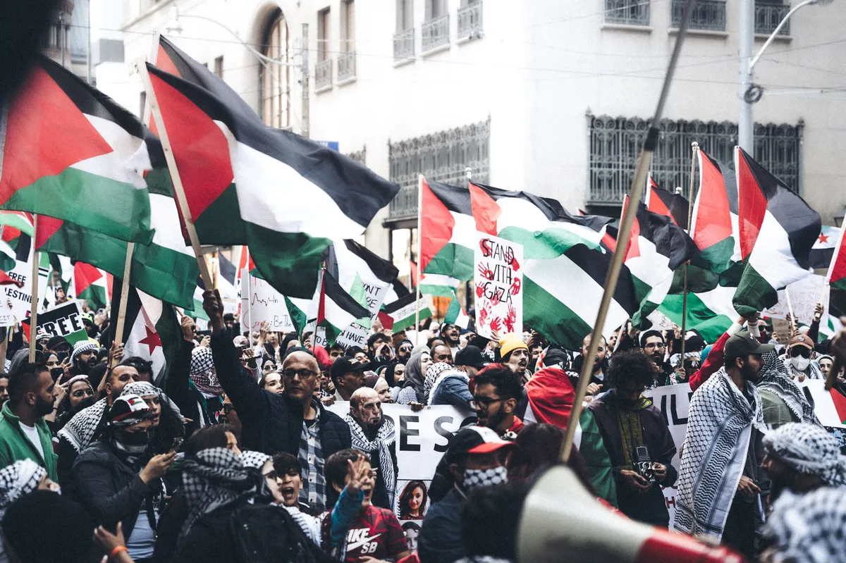political protests and rallies