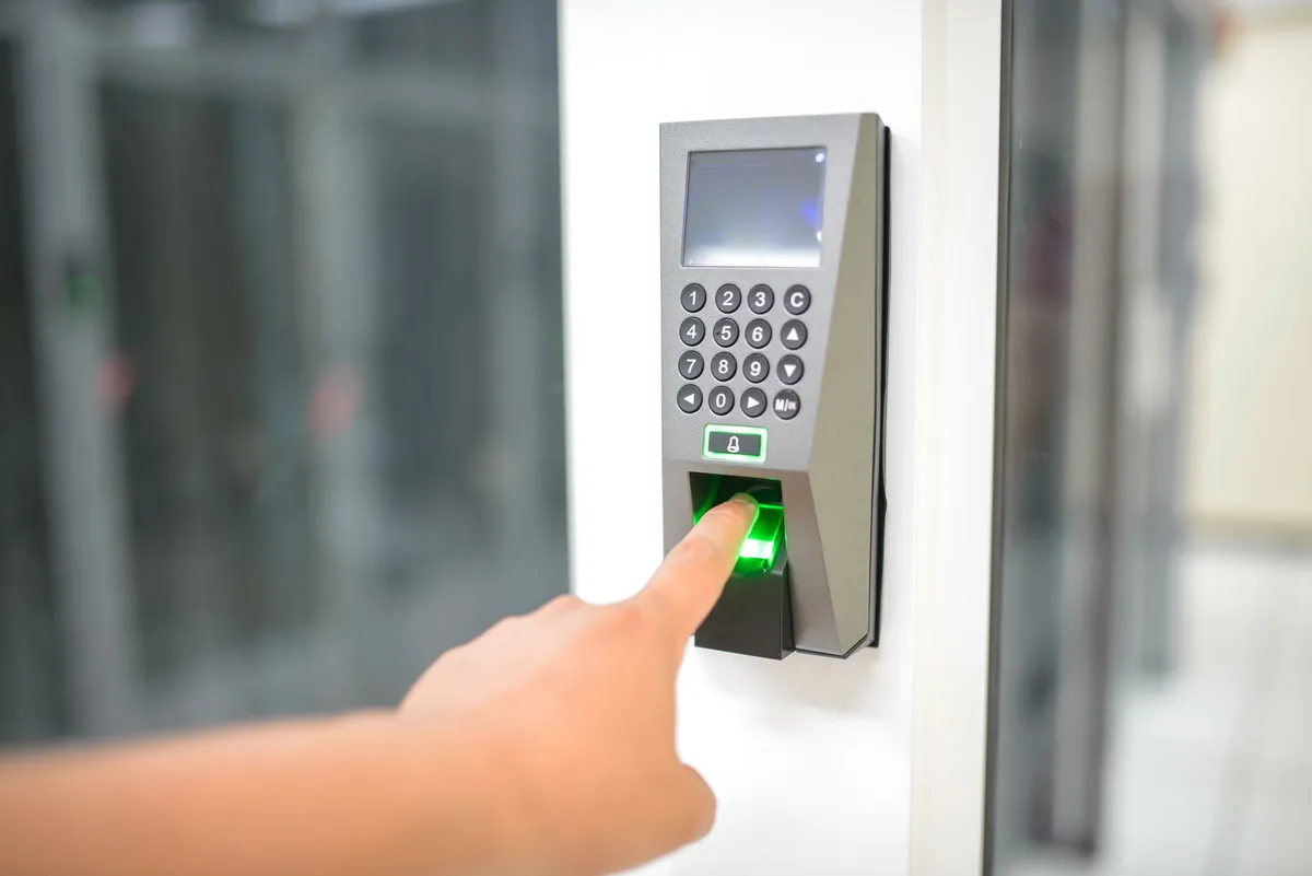 biometric technology concept