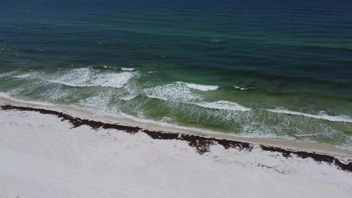 port of pensacola aerial view