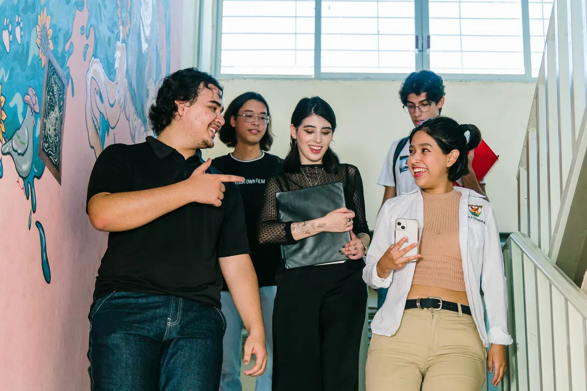 diverse group of Latinos
